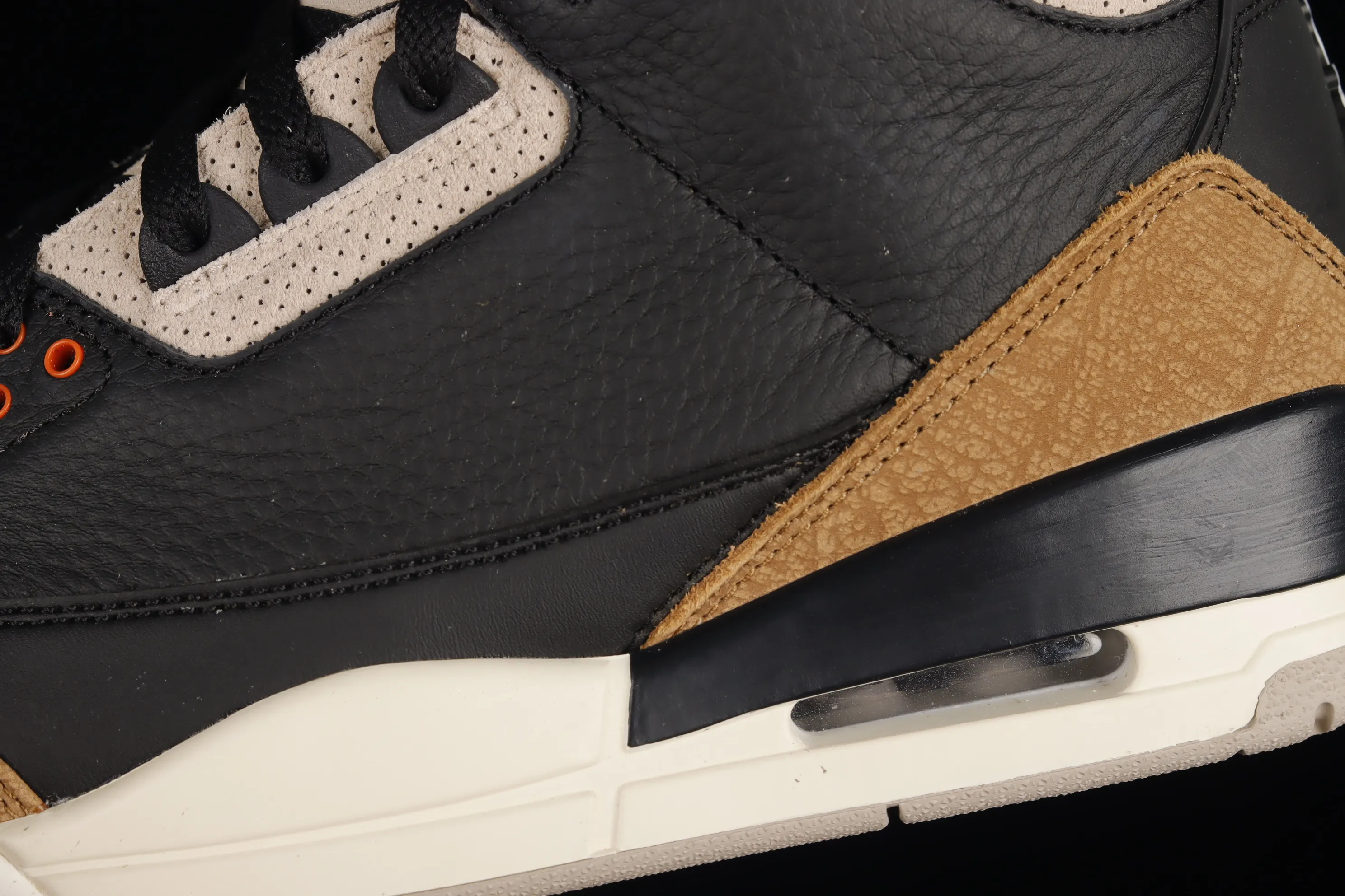 All categories Air Jordan Jordan series basketball shoes Air Jordan 3 foreign trade version Air Jordan 3 SE "Denim" AJ3 Joe 3 black brown cement CT8532-008